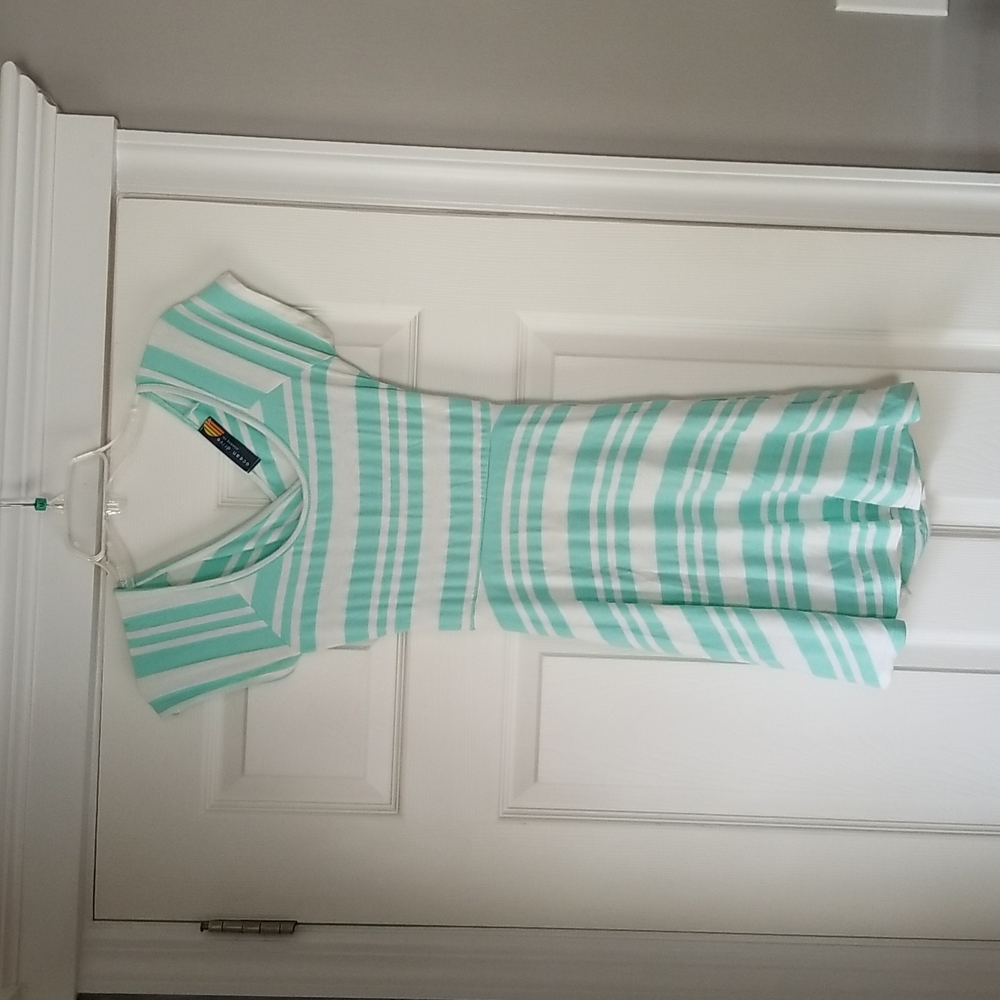 Criss Cross ocean drive light comfy dress